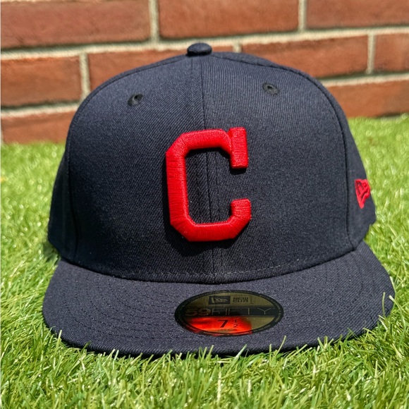 New Era Other - New Era 59Fifty Cleveland Indians Fitted Hat | Size 7 1/2